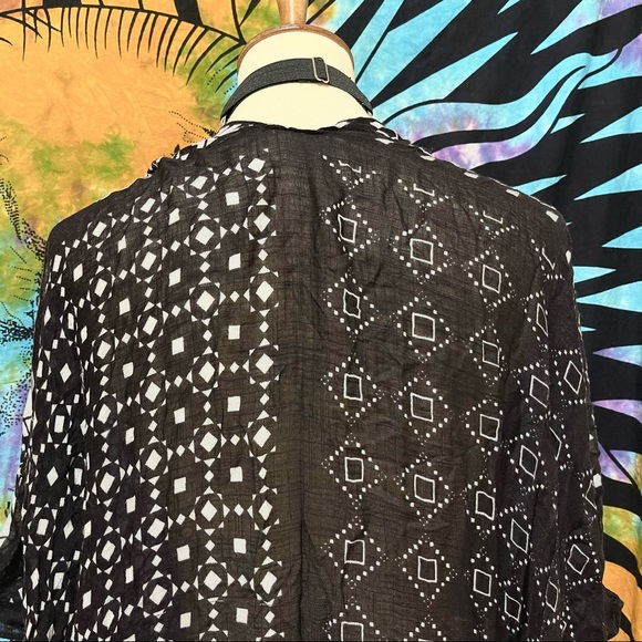 🌈 Lovely artistic shape kimono cardigan - Picture 7 of 11